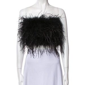 Lamarque

Zaina Feather Bustier Top